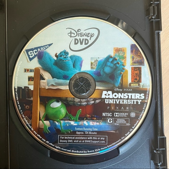 DISNEY'S Monsters University DVD - Picture 5 of 5